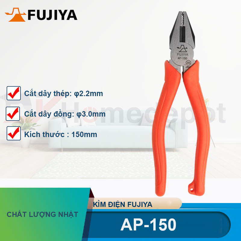 Kìm Điện Fujiya AP-150 6''(150mm)