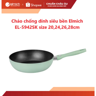 Chảo chống dính siêu bền Elmich EL-5942SK size 20,24,26,28cm