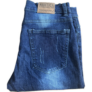 Quần short jean nam chất liệu cotton phong cách thời trang trẻ trung năng động được kiểm tra hàng trước khi thanh toán