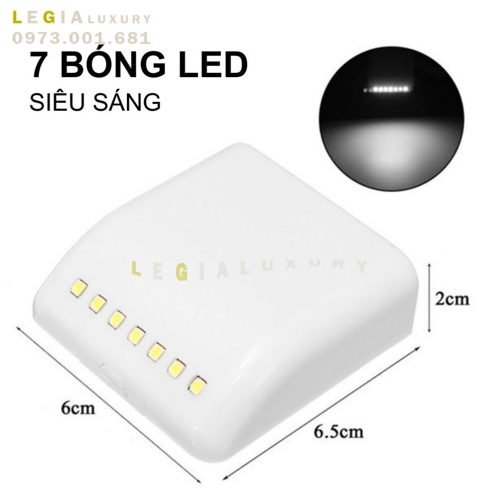 Ảnh Đèn LED cảm ứng tự động sáng Lê Gia | Đèn LED cảm biến gắn tủ cánh cửa tủ thông minh | Đèn LED cảm biến siêu nhạy 1