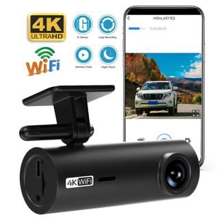 Camera Hành Trình Ô Tô 4K KAW, Cam Rộng, Siêu Nét, Kiểm Soát Và Theo Dõi Dễ Dàng Qua App