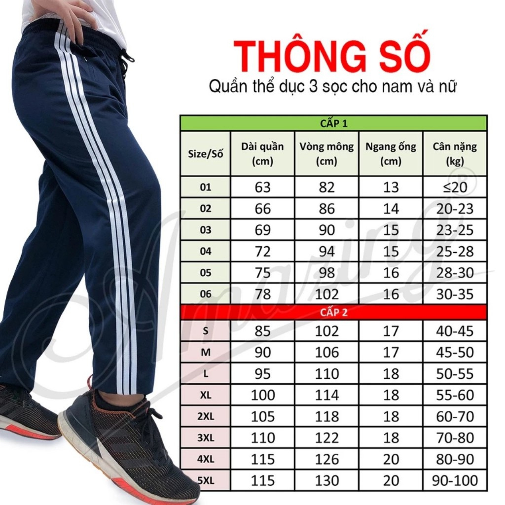 QUẦN THỂ THAO NAM DÀI 3 SỌC DẦY  DẶN CO GIẢN NHẸ MẶT  ĐI HỌC ĐI LÀM ĐỀU ĐẸP