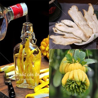 Phật thủ khô, sơn tra 100g, hàng thơm, sạch - Lãn Ông
