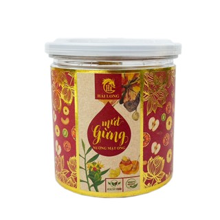 Mứt gừng Huế nướng mật ong 120G - Hải Long Food thơm nồng, quà Tết biếu tặng mẹ và bà quý giá | HẢI LONG