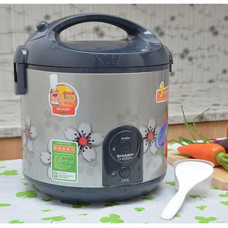 Nồi cơm điện Sharp 2.2 lít KS-R231STV- Chính Hãng 100% trưng bày -SX Thai lan ,Lòng nồi chống dính