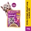 WHISKAS TASTY MIX Thức Ăn Cho Mèo Con Dạng Sốt Vị Gà, Cá Ngừ, Khoai Lang & Nước Sốt, 70g
