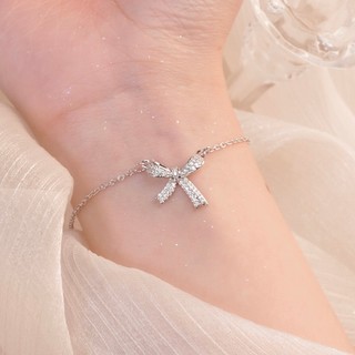 Vòng tay nữ LAMY Bow Silver Bracelet 2030
