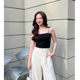 Áo kiểu OLV 2 dây croptop Cami nhiều màu dáng basic