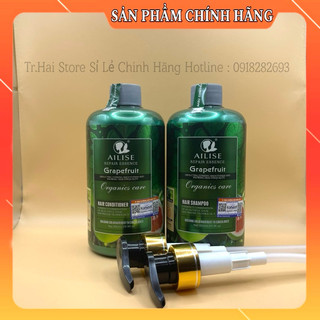 Cặp dầu gội xả ALISE Grapefuit 850ml (CHÍNH HÃNG) Phục Hồi Ngăn Tóc Gãy Rụng , Siêu Mềm Mượt Tóc