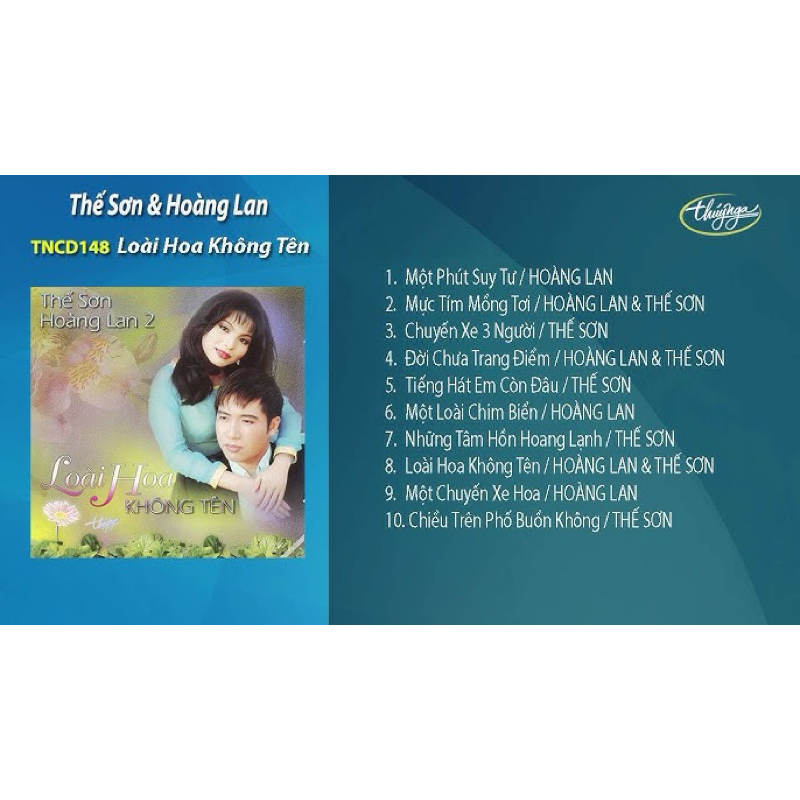 Băng cassette Loài Hoa Không Tên - Thế Sơn; Hoàng Lan
