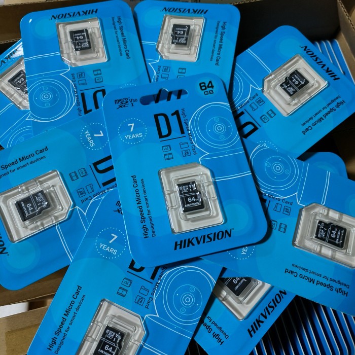 Thẻ Nhớ MicroSD 64GB 128GB 256GB Hikvision Màu Xanh Chuyên Dụng