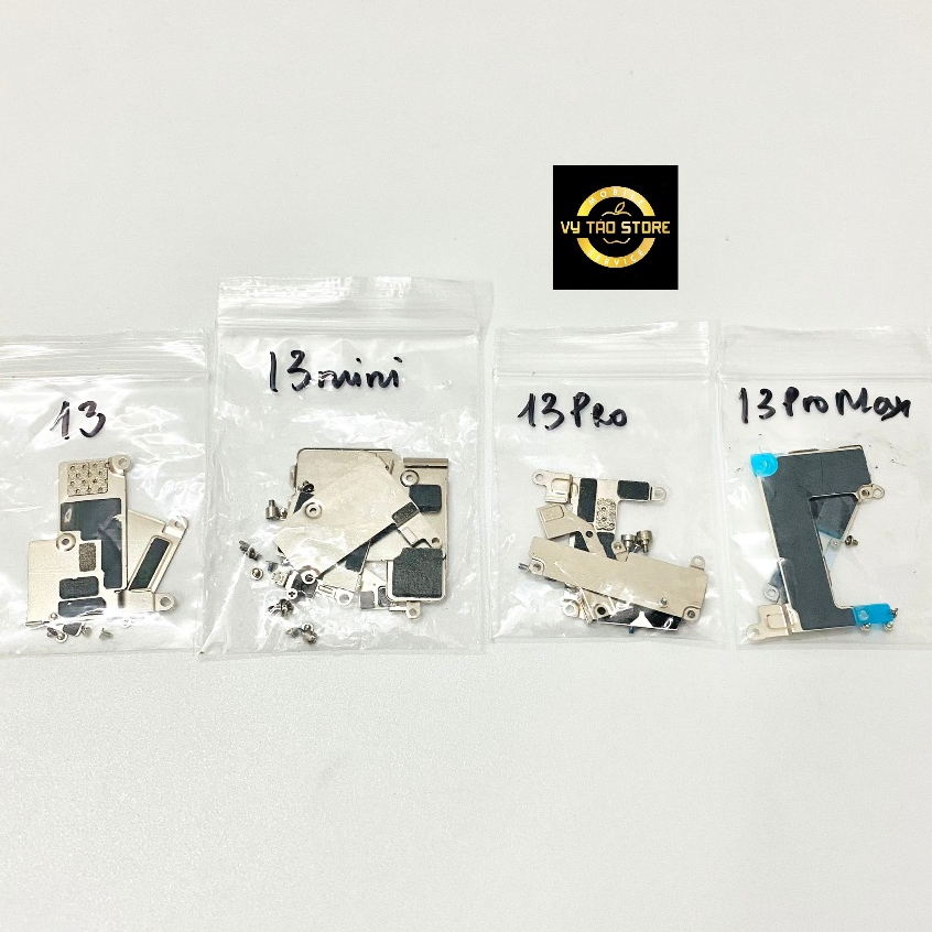 Bộ nẹp pin và nẹp màn hình dành cho ĐT 12mini,12,12pro,12promax,13mini,13,13pro,13promax ( tặng kèm ốc nẹp )