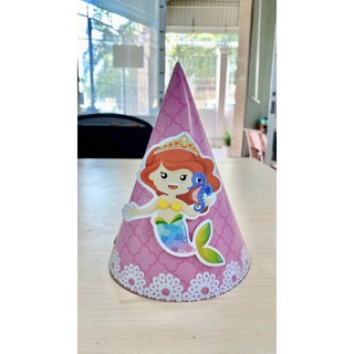 Set 10 cái nón giấy sinh nhật cho bé