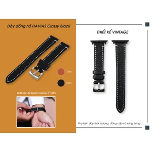 Dây đồng hồ HAVIAS Classy