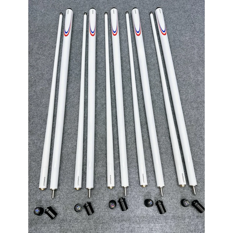 [Leadsuper]Cơ/Gậy Bida Chính Hãng LEADSUPER LS-W-Ngọn Carbon Trắng