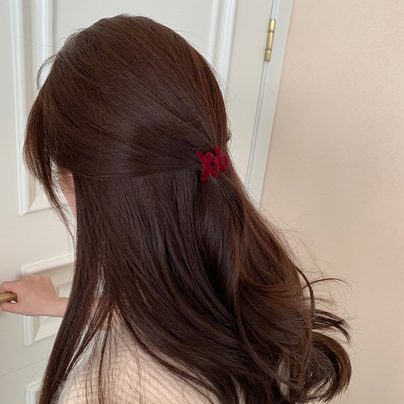 Set 2 Kẹp Tóc Mái Nơ Nhung Mini Phong Cách Hàn Quốc Phụ Kiện Tóc Nữ Emopli