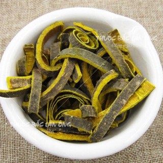 Hoàng bá bắc khô 100g, thái lát vàng, sạch, đẹp - Lãn Ông