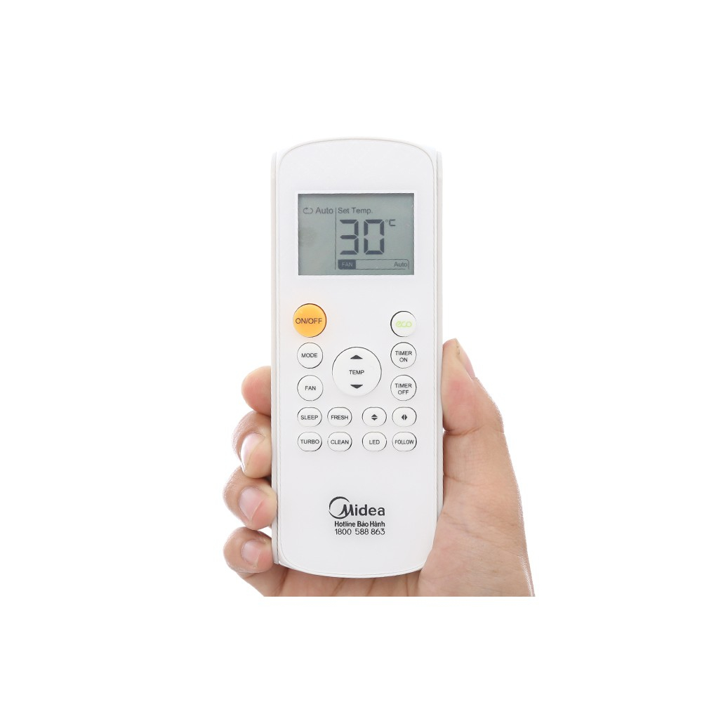Remote - Điều khiển điều hoà máy lạnh MIDEA Inverter mới. | Shopee Việt Nam