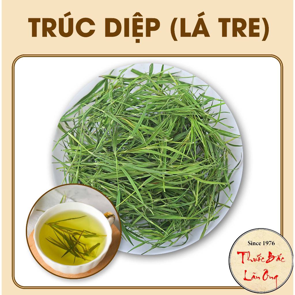 Lá trúc diệp sấy lạnh 100g, lá trúc xanh, trà lá tre thơm, sạch - Lãn ...