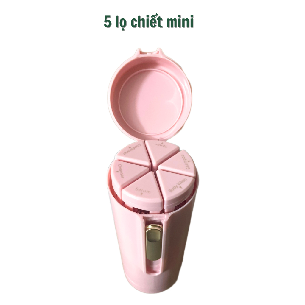 Lọ Chiết Mỹ Phẩm Mini Lọ Đựng Mỹ Phẩm Đi Du Lịch Gọn Nhẹ Nút Ấn Sản ...