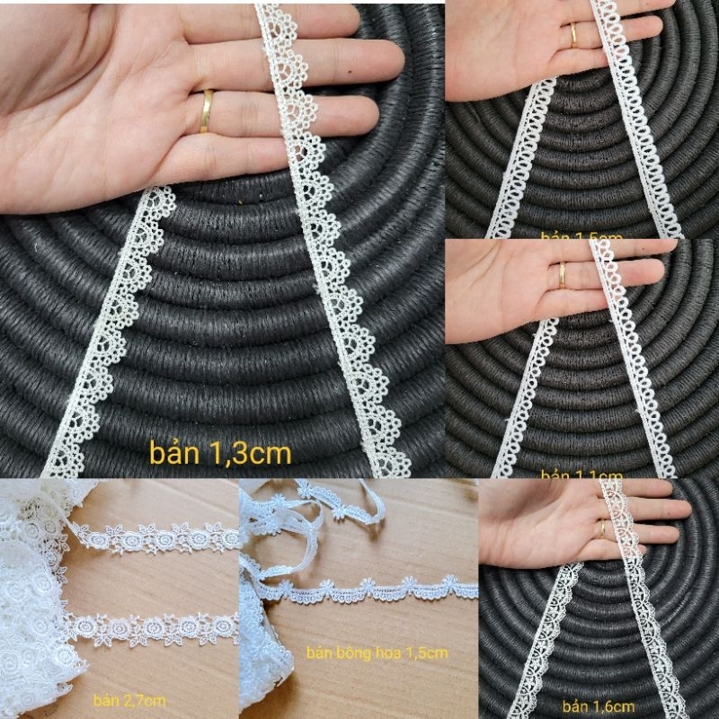 Ren chỉ trang trí viền bản nhỏ HÌNH VÀ VIDEO SHOP TỰ CHỤP | Shopee Việt Nam