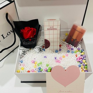 (SWL) Combo hộp túi quà kèm phụ kiện và son bộ 3 xinh xắn, quà tặng valentine, sinh nhật ý nghĩa