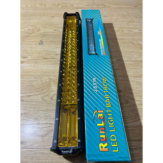 Đèn led trợ sáng, đèn led thanh 80cm, đèn led Runlai 3 hàng 80cm siêu sáng.