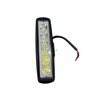 Đèn led tăng sáng ô tô, Đèn led 1 hàng 6 bóng Runlai 2 màu trắng, vàng.