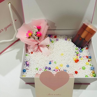 (Just) Combo hộp túi quà kèm phụ kiện và son bộ 3 xinh xắn, quà tặng valentine, sinh nhật ý nghĩa