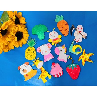 Combo 100 Hình Gỗ Tô Màu Ngộ Nghĩnh Dễ Thương - Hình Gỗ Tô Màu Cho Bé - Hình Gỗ Tô Màu Ngẫu Nhiên