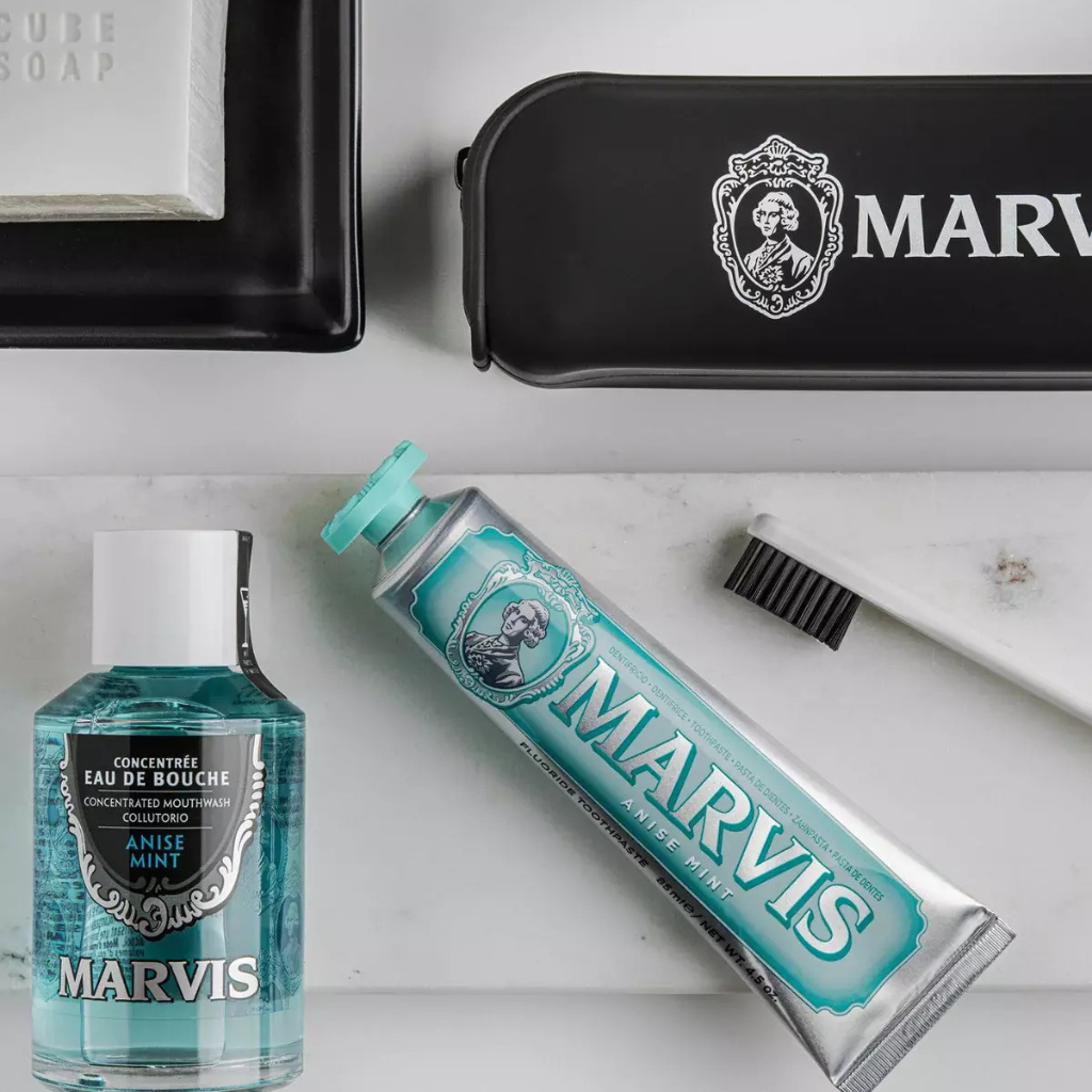 Ảnh Combo Nước Súc Miệng Và Kem Đánh Răng Marvis Anise Mint Hương Bạc Hà Và Quế Hồi – Marvis Chính Hãng 1
