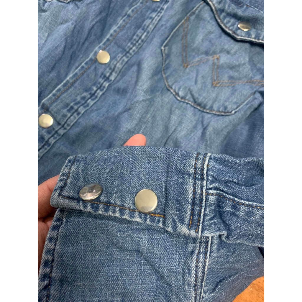 Áo khoác jean oversize xuất Nhật freesize