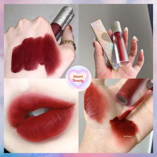 Son Kem Lì Novo Trái Tim Mềm Mịn Môi Lấp Lánh Chính Hãng Nội Địa Trung