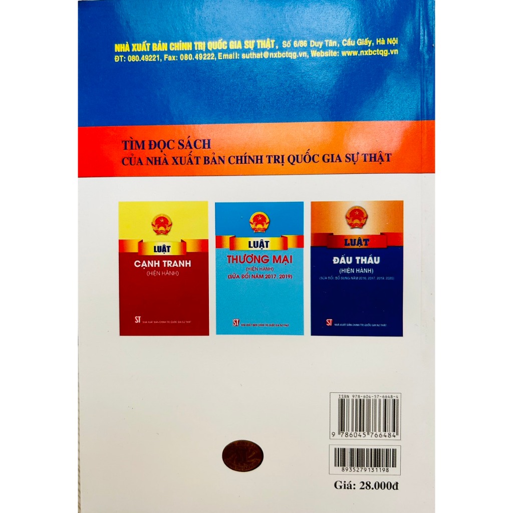Ảnh Sách - Luật Phá Sản (Hiện Hành) 1