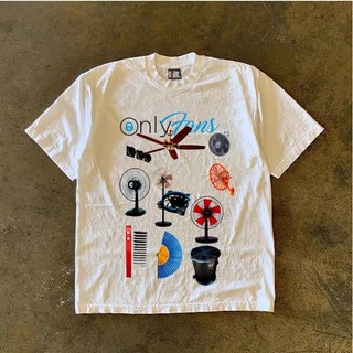 Áo Phông Nam Nữ Phối Hình Quạt Only Fans Phong Cách Trẻ Trung Cá Tính, Chất Vải Cotton Khô Mềm Mịn Thấm Hút Mồ Hôi Tốt