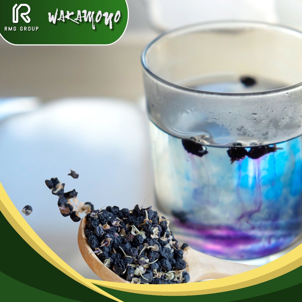 Hắc Kỷ Tử Wakamono Organic (Kỷ Tử Đen) Tây Tạng Sấy Khô Quả To Tự Nhiên, ăn ngon