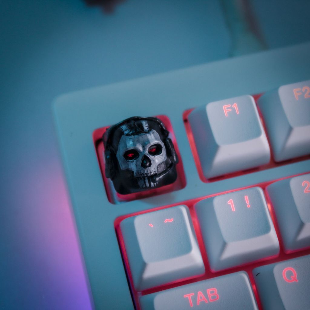 Keycap Ghost - Call Of Duty - Resin | Shopee Việt Nam