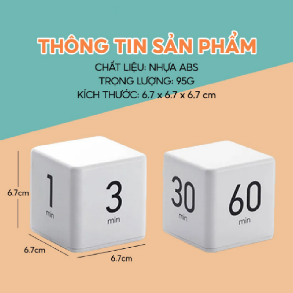 Đồng hồ Pomodoro đếm ngược SP quản lý thời gian trẻ em, hẹn giờ nấu ăn, tập trung làm việc văn phòng | BigBuy360 - bigbuy360.vn