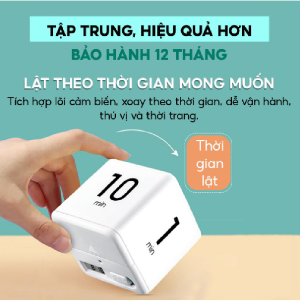Đồng hồ Pomodoro đếm ngược SP quản lý thời gian trẻ em, hẹn giờ nấu ăn, tập trung làm việc văn phòng | BigBuy360 - bigbuy360.vn