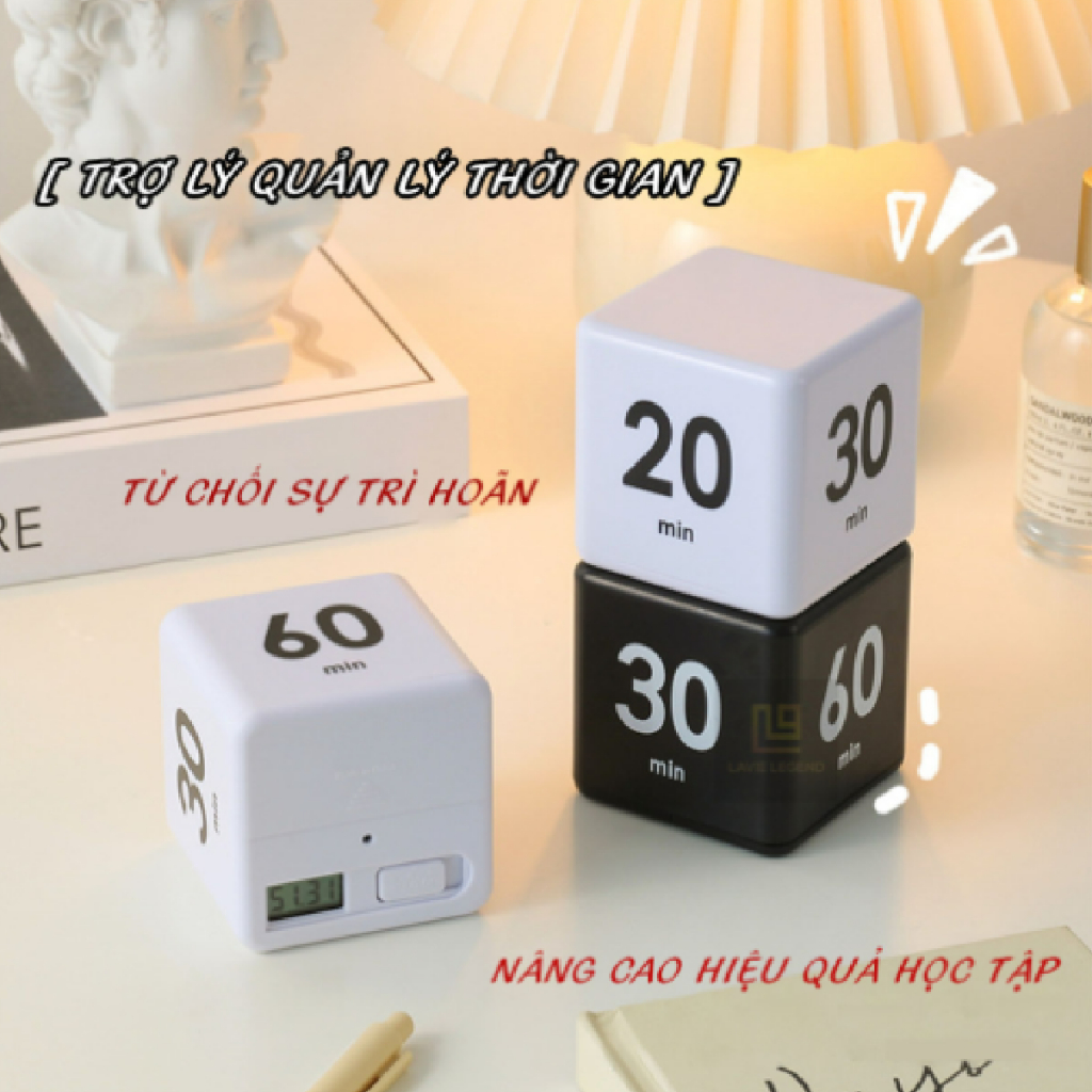 Đồng hồ Pomodoro đếm ngược SP quản lý thời gian trẻ em, hẹn giờ nấu ăn, tập trung làm việc văn phòng | BigBuy360 - bigbuy360.vn