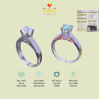 Women's 925 Silver Ring by KIMLOCPHAT - Trangsứcbạccaocấp