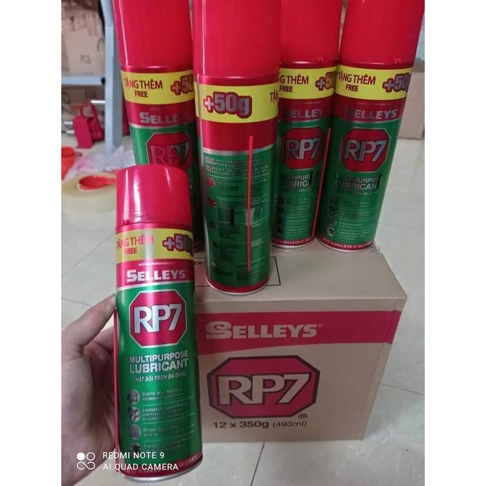 Chai xịt chống gỉ sét RP7 CHAI TO 350G- dầu chống rỉ sét RP7 chai xịt ...