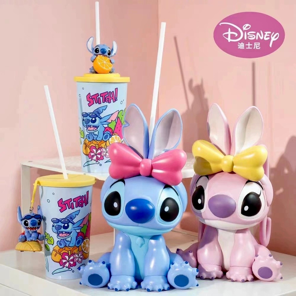 Bình nước STITCH dễ thương chính hãng Disney ZincGroup ( HÀNG CÓ SẴN