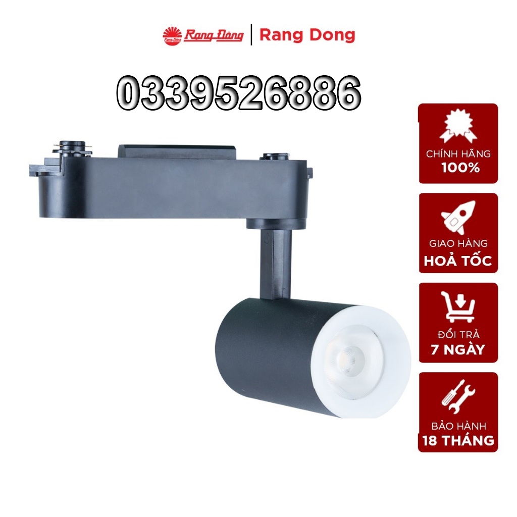 Đèn rọi ray Rạng Đông 15W/20W/ 25W/30W, Hàng chính hãng bảo hành 2 năm ...