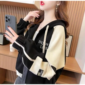 ÁO KHOÁC NỈ FORM RỘNG TAY PHỐI TÚI VIỀN CHỮ THÊU MẪU HOT