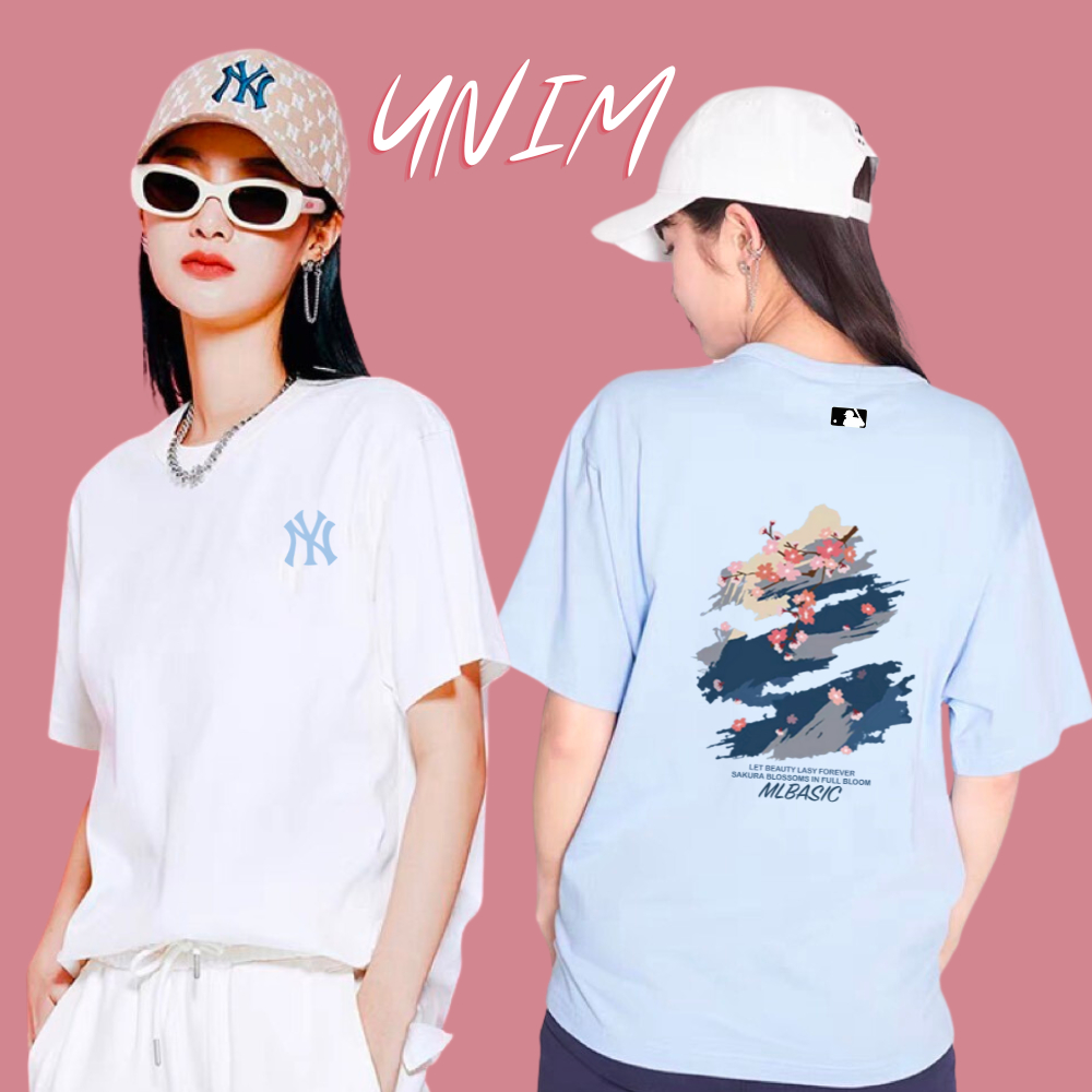 [VẢI 250 GSM] Áo Thun NYC Hoa Đào 2024 Form Unisex Nhiều Màu Vải Cotton 250 GSM Cao Cấp - AP96