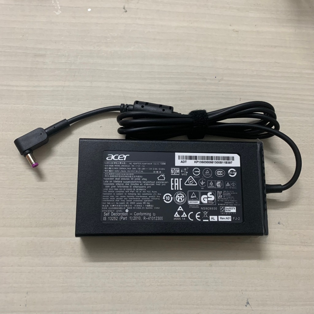 Sạc Laptop Acer Nitro 5 7.1A 135W - 9.23A 180W, Sạc Acer Nitro 5, Sạc Acer Nitro 7, Sạc Acer Aspire 7, Sạc Acer Gaming