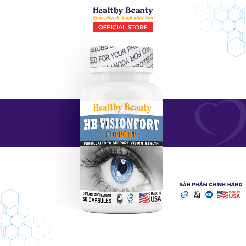 Ảnh Viên uống HB Visionfort Support 30 viên - 60 viên 3