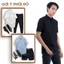 Áo Sơ Mi Nam Ngắn Tay Cổ Đức GRSIMPLE Chất OXFORD - Sơ mi đi biển form suông