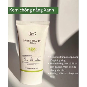 Kem chống nắng Dr.DG xanh